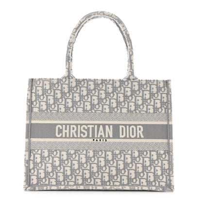 Christian Dior Oblique Medium Book Tote Grey 1 of 13