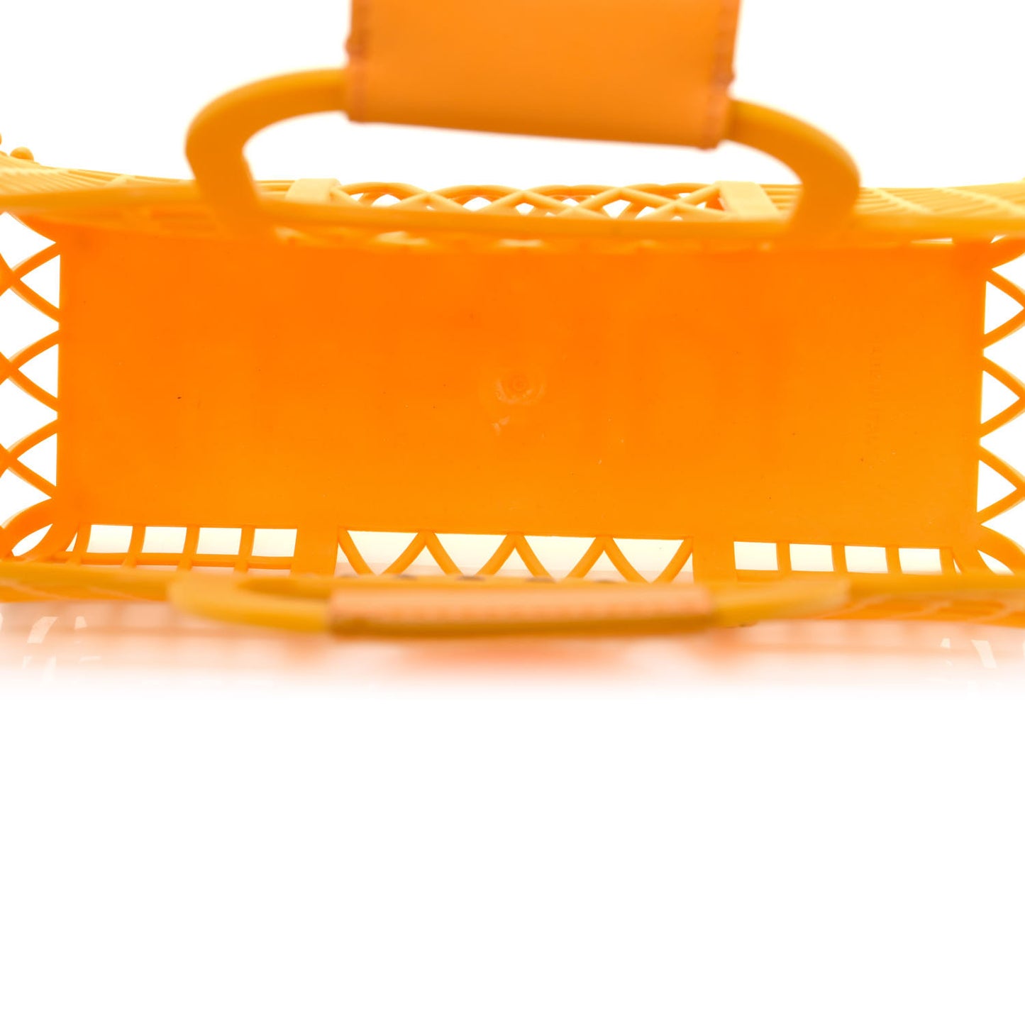 Recycled Plastic Vitello Liberty Matte Small Fendi Basket Clementine