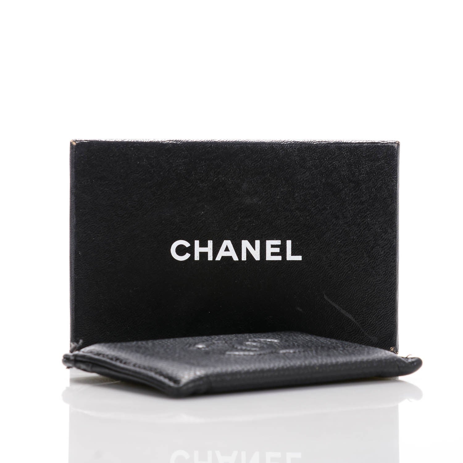 Chanel Caviar Timeless CC Card Holder Black 4 of 8