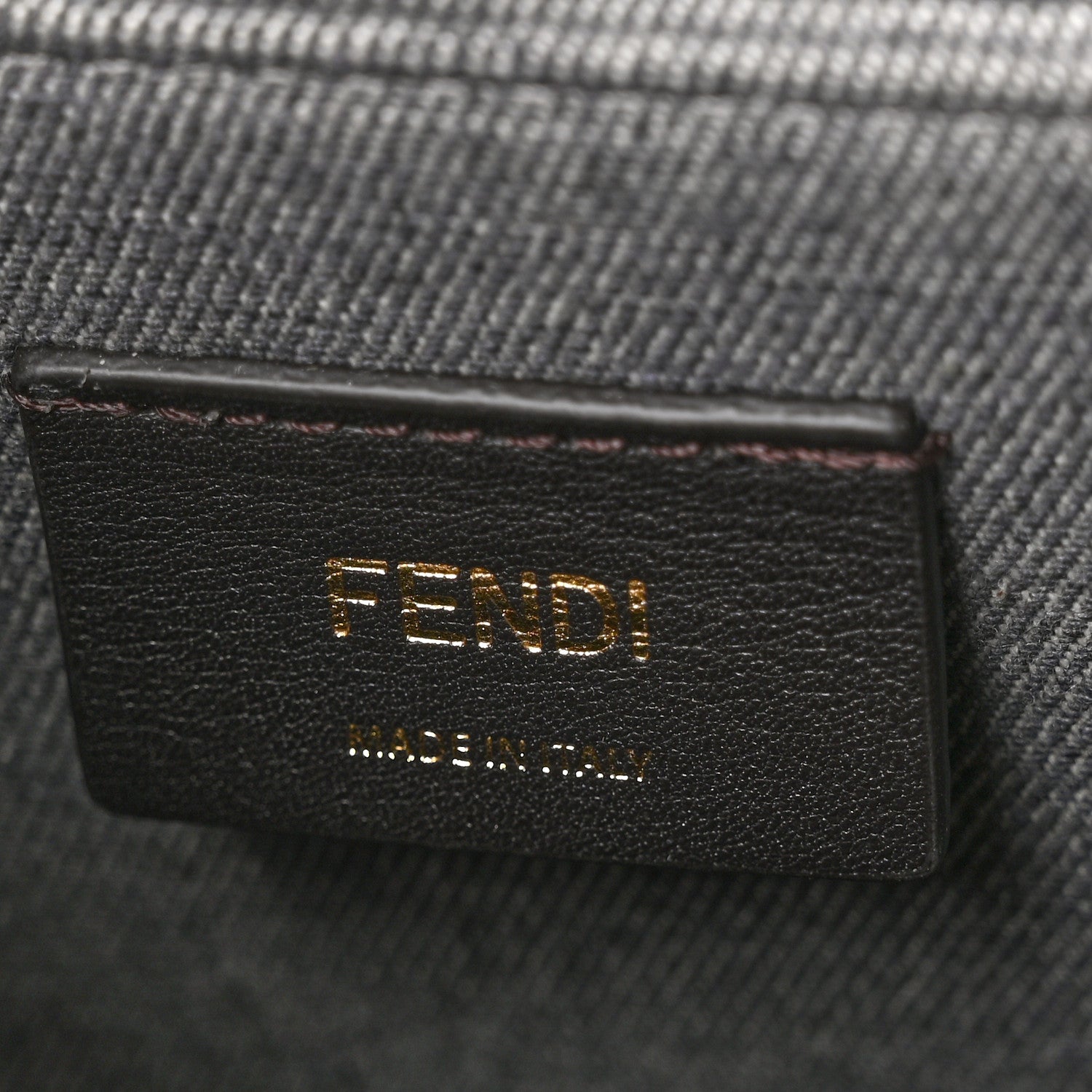Fendi Chenille Vitello Grace FF Embroidered Small Fendi Sunshine Shopper Tote Dark Blue Grey 7 of 11