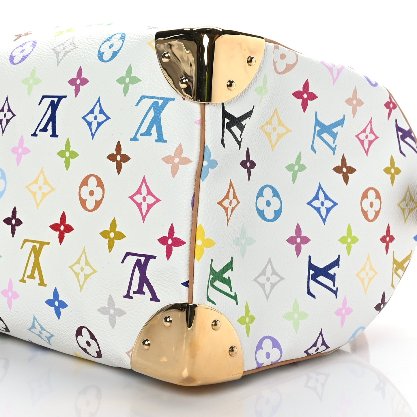 Monogram Multicolor Speedy 30 White