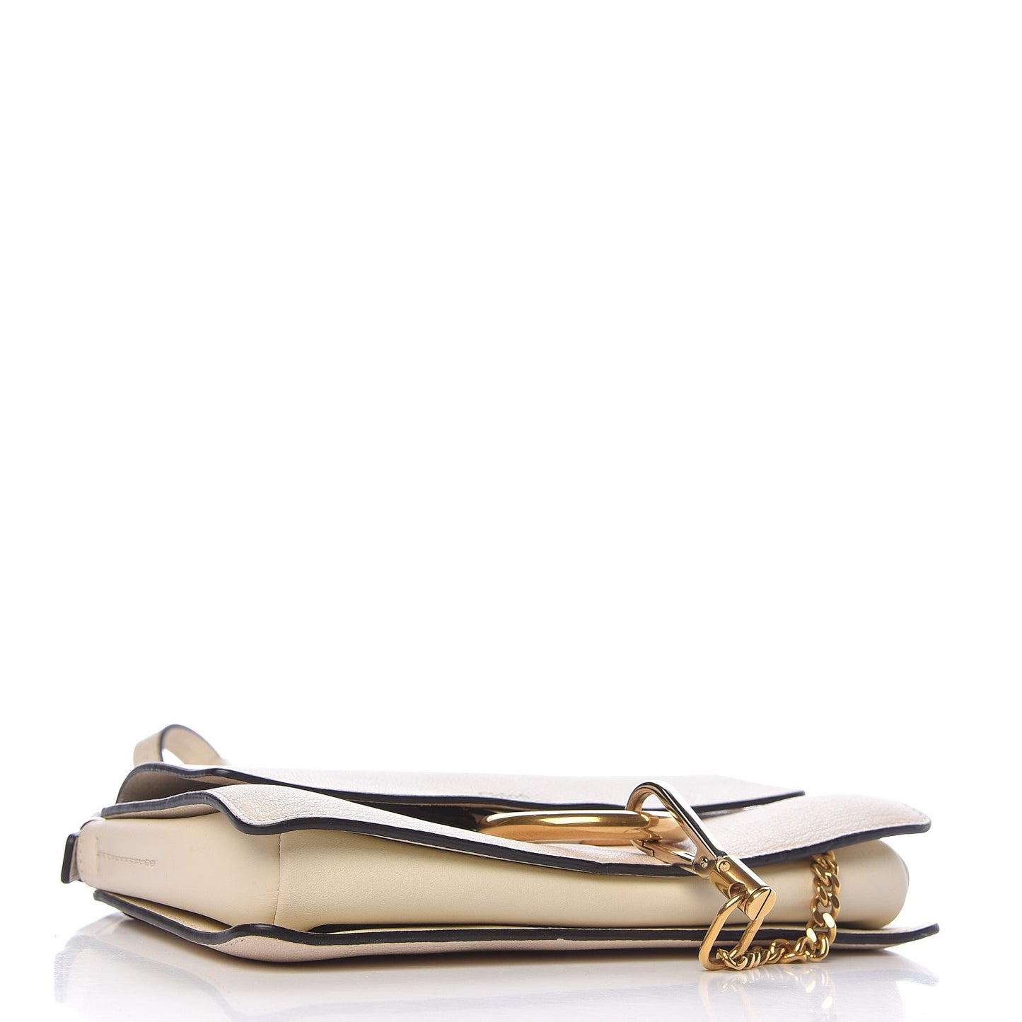 Goatskin Small Faye Shoulder Bag Tan