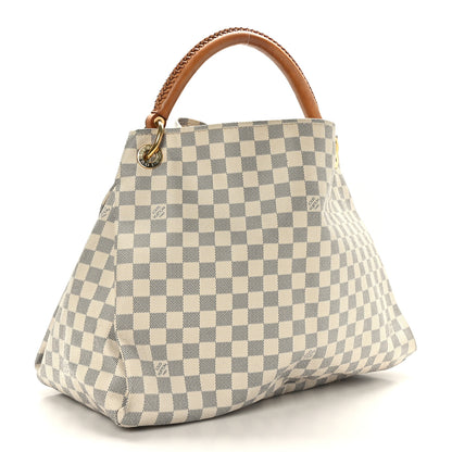 Louis Vuitton Damier Azur Artsy MM 3 of 10