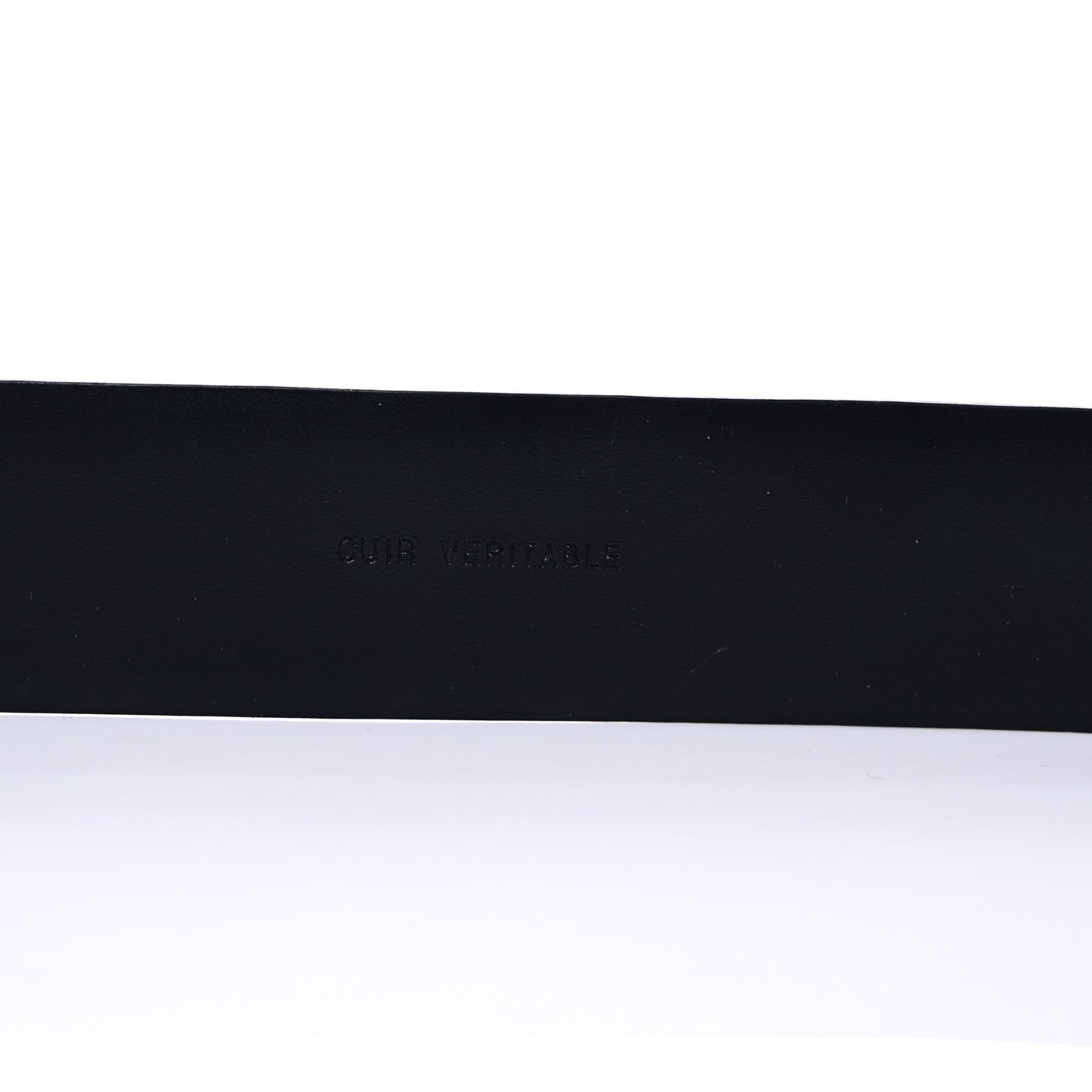 Patent Plexiglass CC Boy Belt 90 36 Black Blue