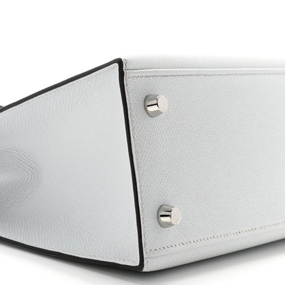 Hermes Epsom Kelly Sellier 25 Gris Platine 9 of 11