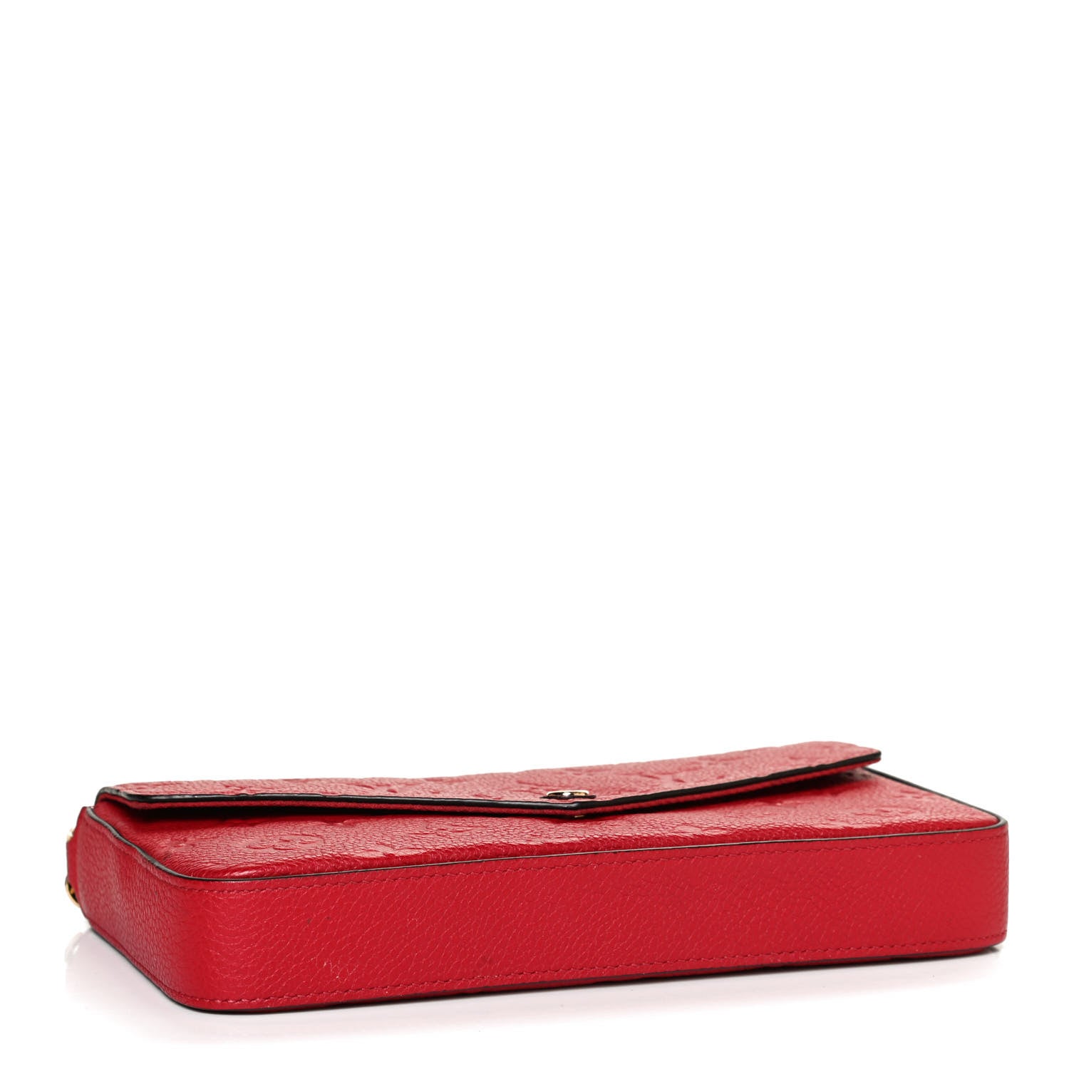 Louis Vuitton Empreinte Pochette Felicie Chain Wallet Scarlet 4 of 10
