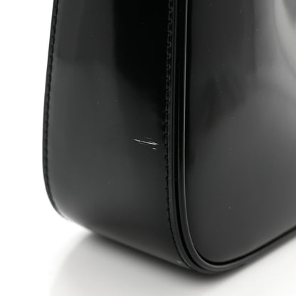 Saint Laurent Patent Le 5 A 7 Monochrome Hobo Black 10 of 10