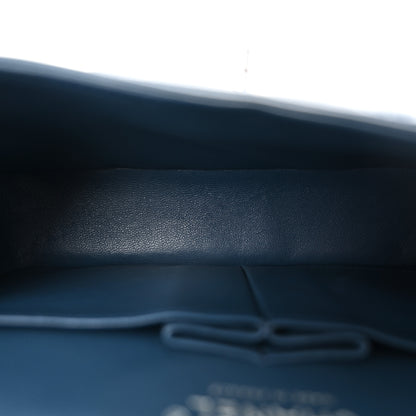 Chanel Lambskin Quilted Small Double Flap Navy 5 of 10