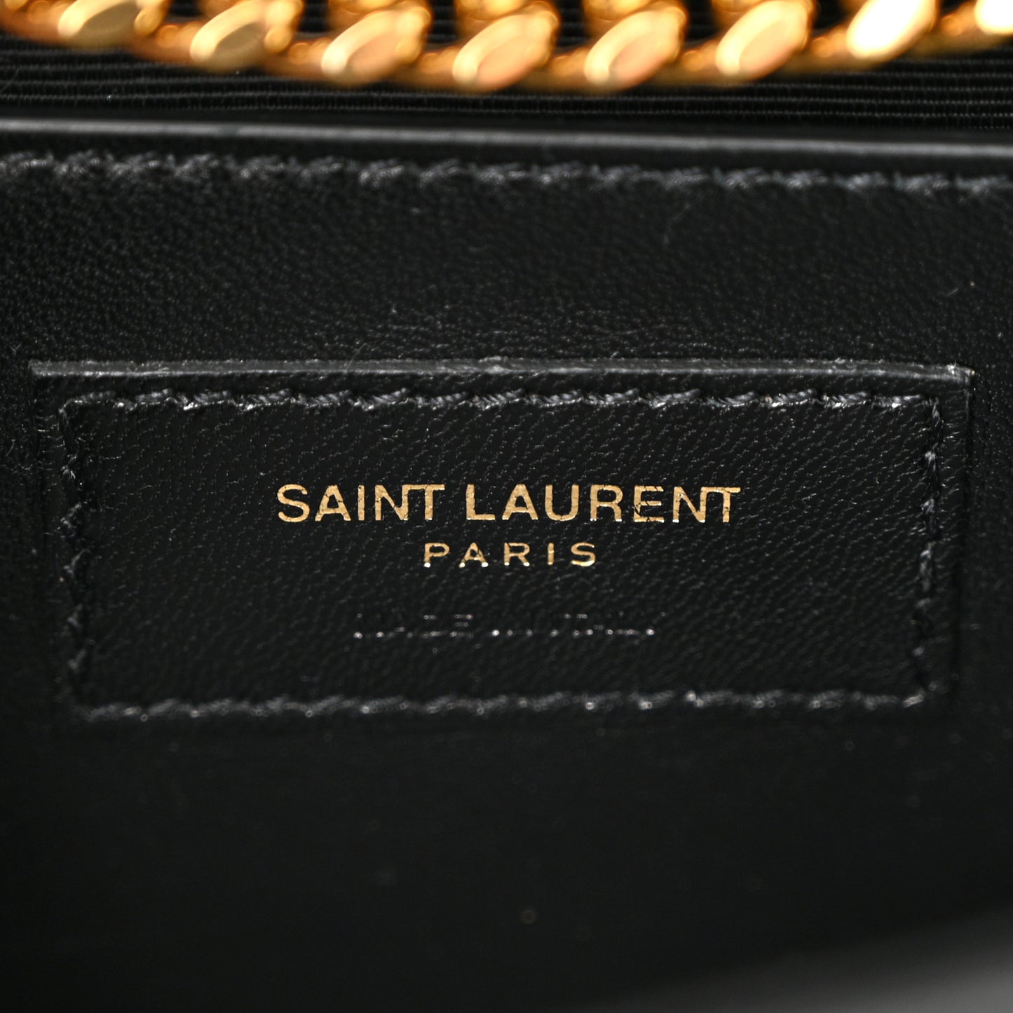 Grain De Poudre Small Monogram Kate Satchel Black