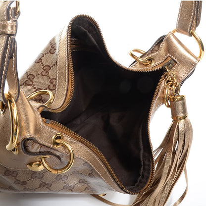Gucci Crystal Monogram Babouska Hobo 5 of 8