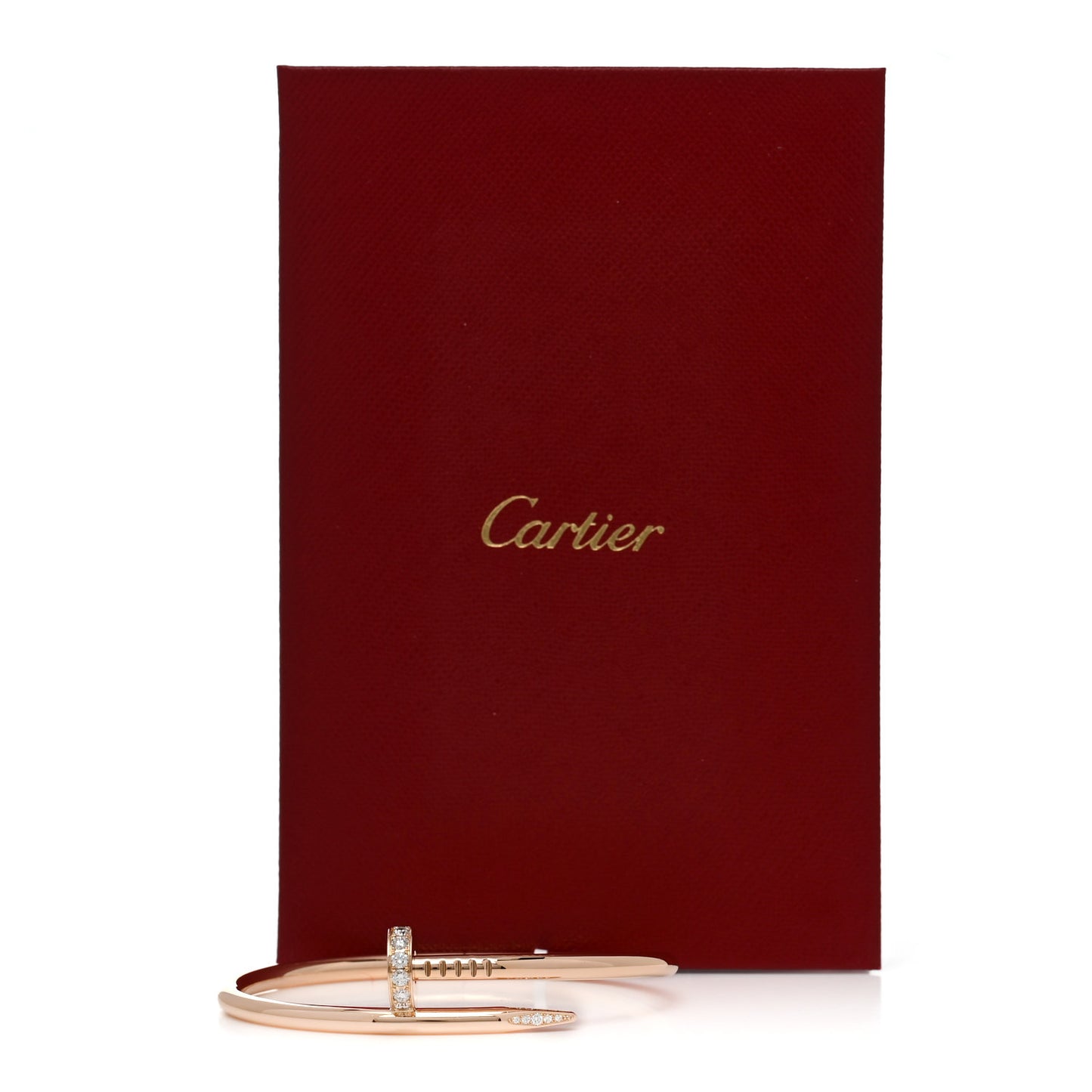 18K Pink Gold Diamond Juste Un Clou Bracelet 16