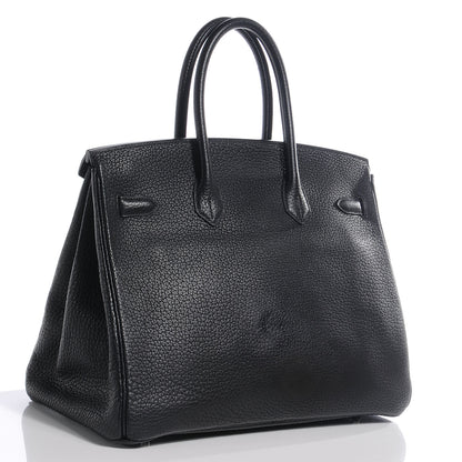 Hermes Fjord Birkin 35 Black 3 of 9