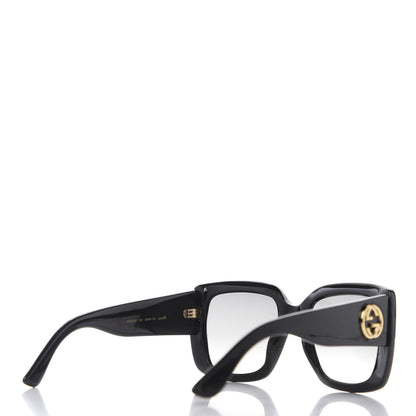 Gucci Acetate Square Frame Sunglasses GG0141S Black 4 of 8