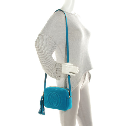 Gucci Vitello Range Small Soho Disco Bag Deep Cobalt 2 of 7