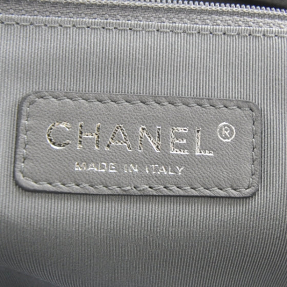 Nylon Quilted Tweed on Stitch Flap Gray