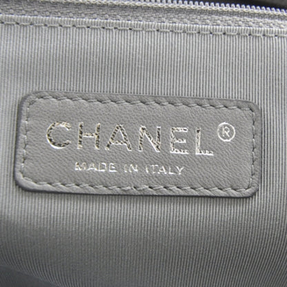 Chanel Nylon Quilted Tweed on Stitch Flap Gray 7 of 12