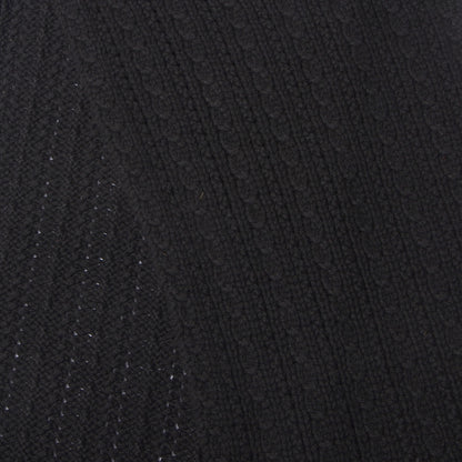 Chanel Cashmere Chain CC Scarf Black 7 of 7