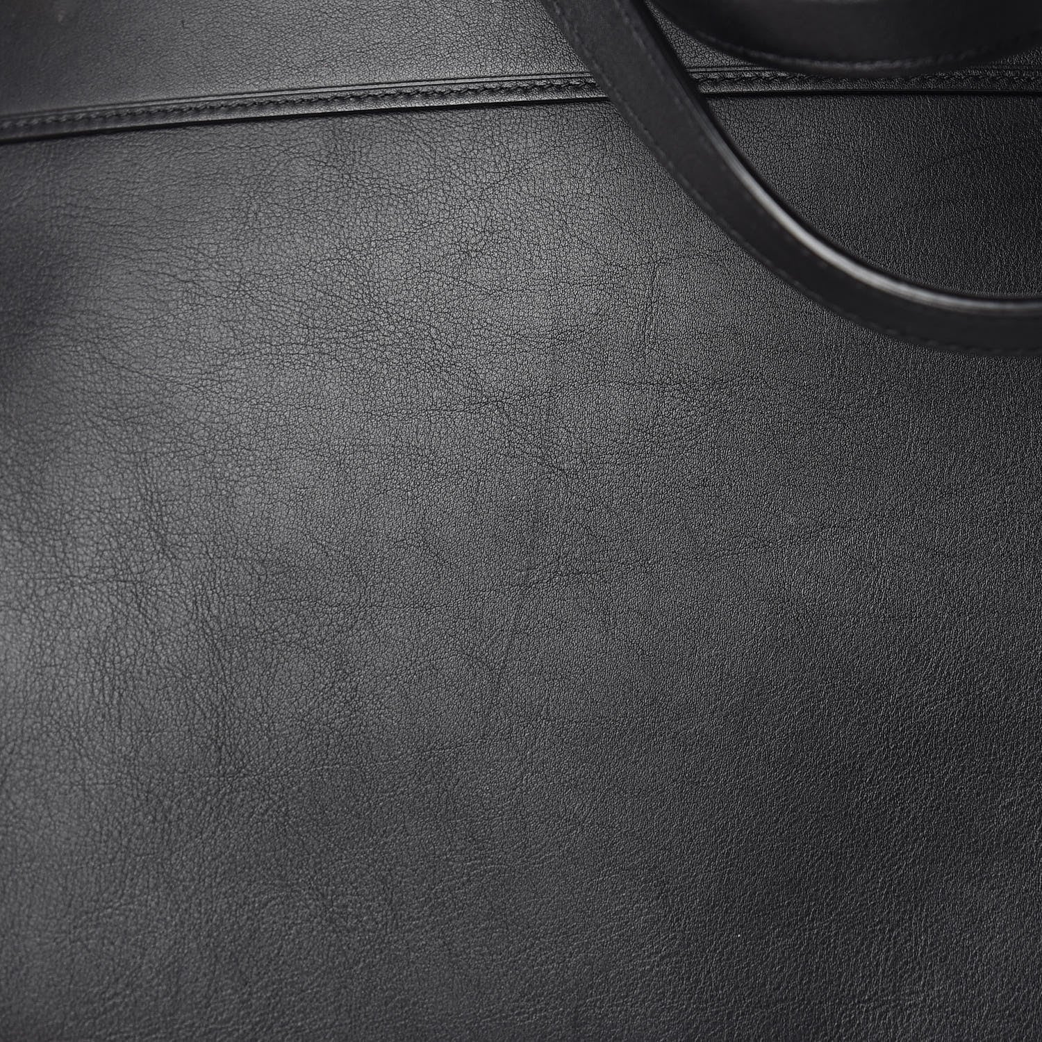 Saint Laurent Calfskin Medium Manhattan Shopper Tote Black 11 of 12