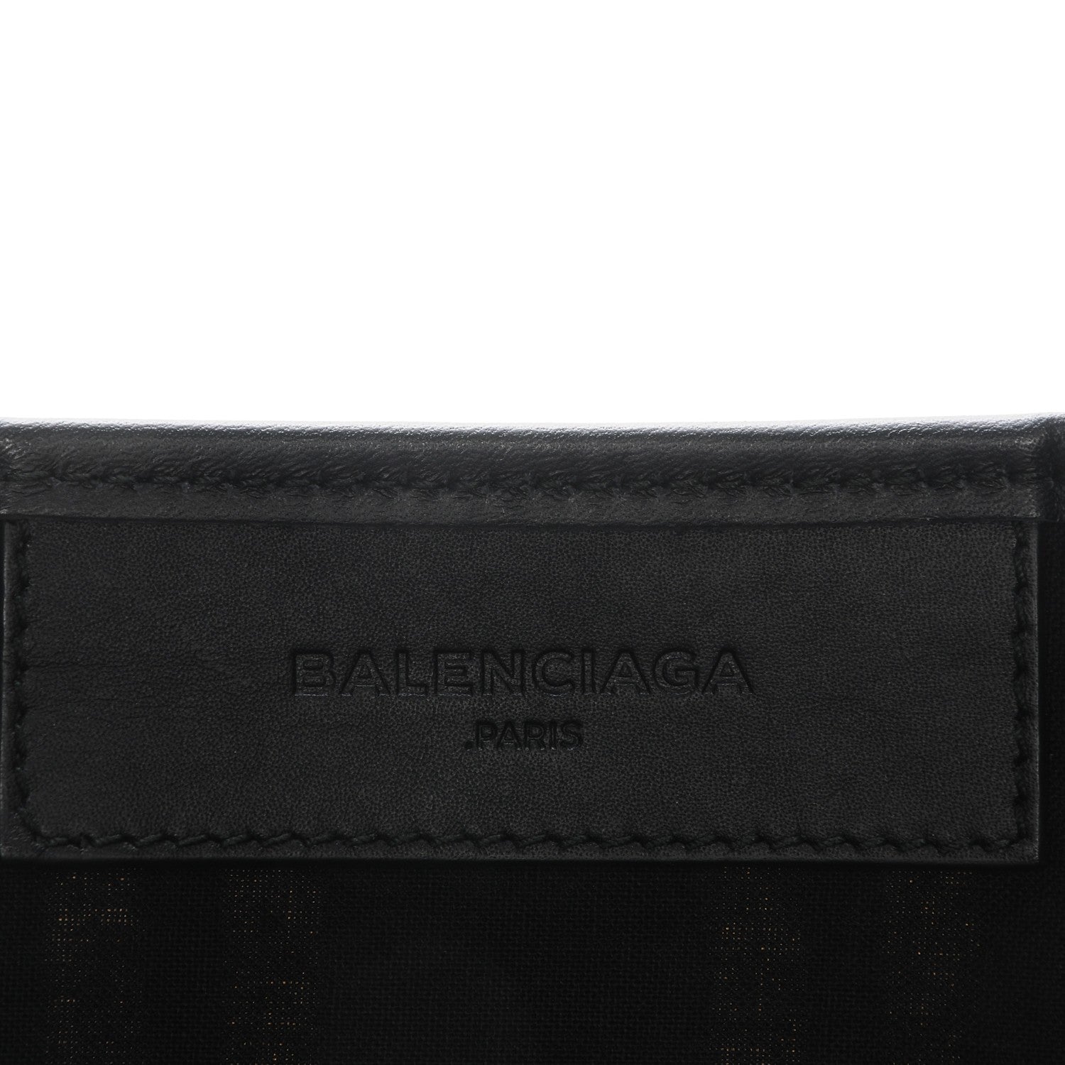 Balenciaga Canvas Striped S Navy Cabas Navy 7 of 7