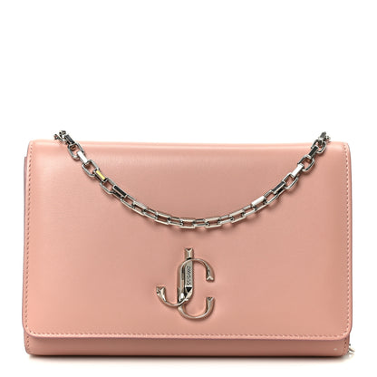Jimmy Choo Calfskin Varenne Chain Clutch Blossom 1 of 9