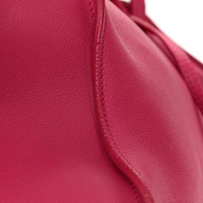 Saint Laurent Calfskin Medium Classic Y Cabas Fuchsia 17 of 21