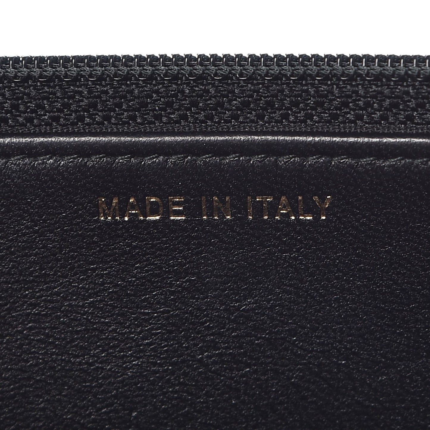 Lambskin Quilted Pearl Wallet On Chain WOC Black
