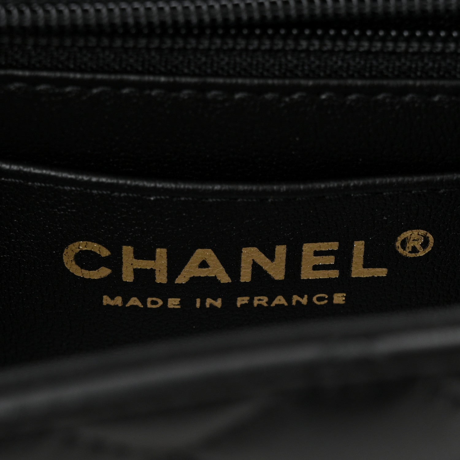 Chanel Lambskin Quilted Mini Top Handle Rectangular Flap Black 6 of 11