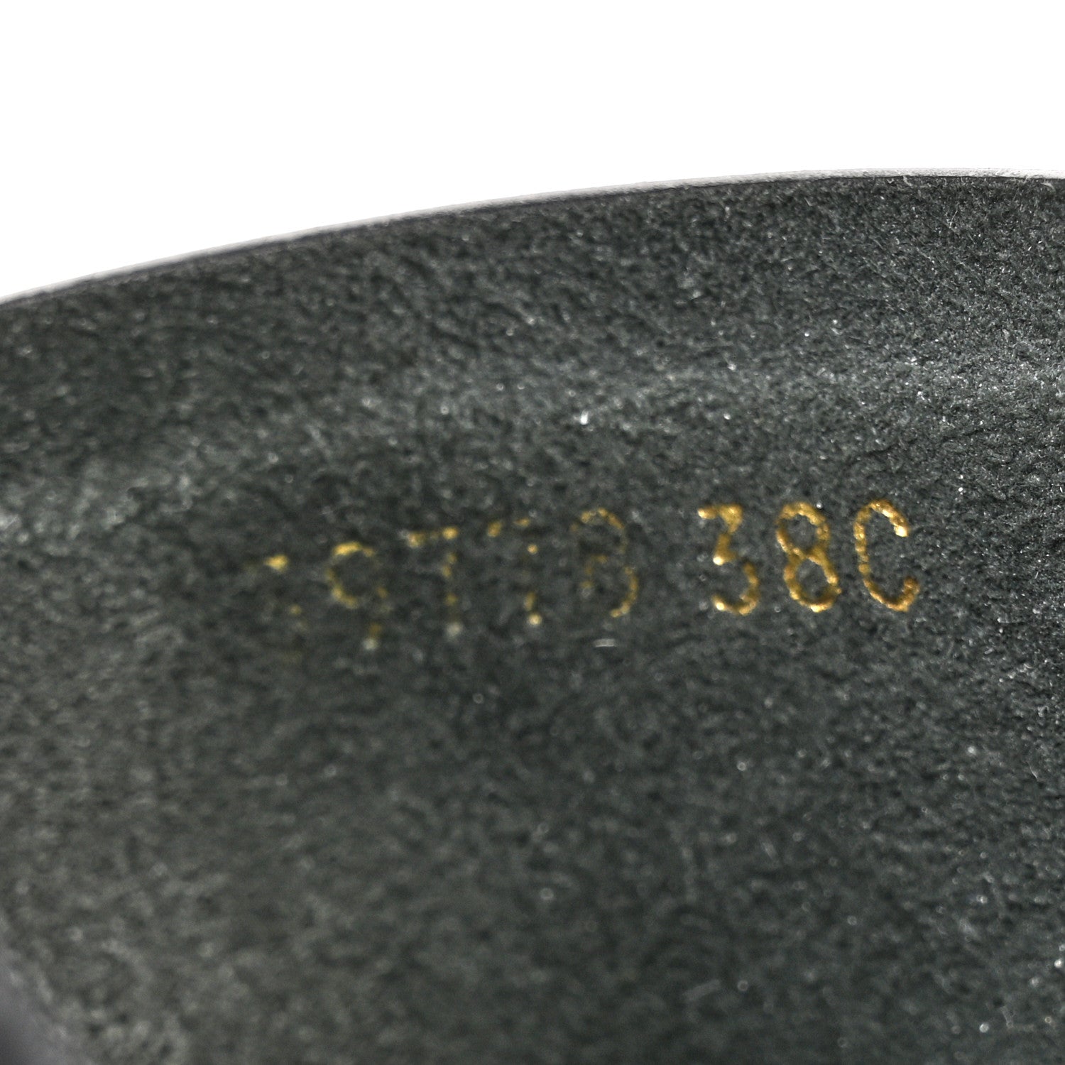 Chanel Lambskin Espadrille Mule Sandals 38 Black 9 of 10