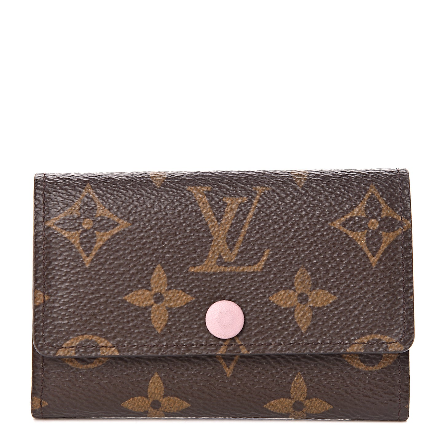 Monogram Multicles 6 Key Holder Rose Ballerine