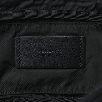 Versace Nylon Logo Two Tone Belt Bag Black 6 of 8