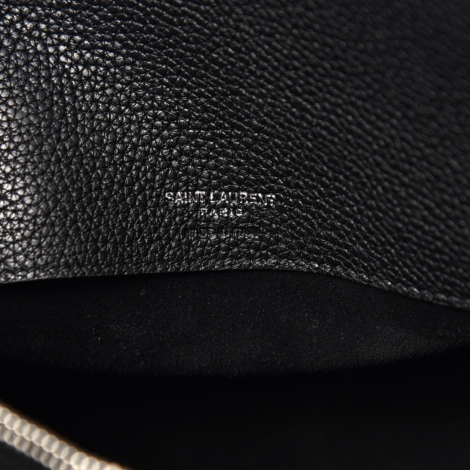 Saint Laurent Grained Calfskin Small Supple Sac De Jour Black 5 of 9