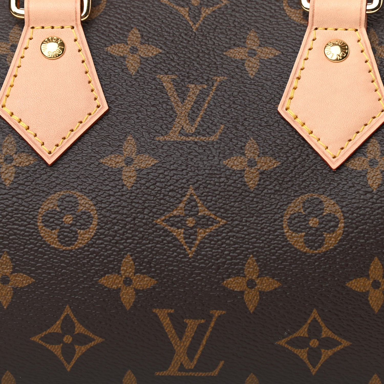 Louis Vuitton Monogram Speedy Bandouliere 20 Black 7 of 9