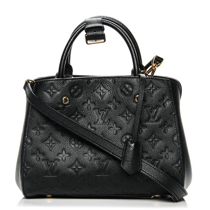 Louis Vuitton Empreinte Montaigne BB Black 1 of 6