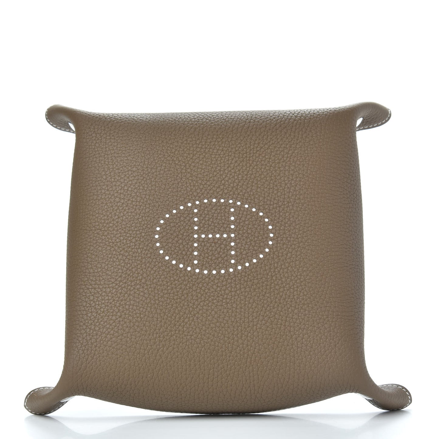 Taurillon Clemence Mises et Relances Change Tray Etoupe