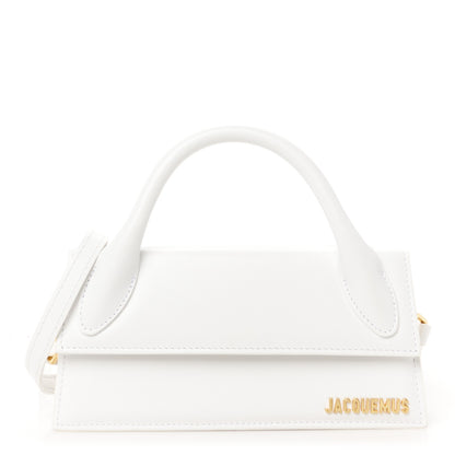 Jacquemus Smooth Calfskin Le Chiquito Long White 1 of 9