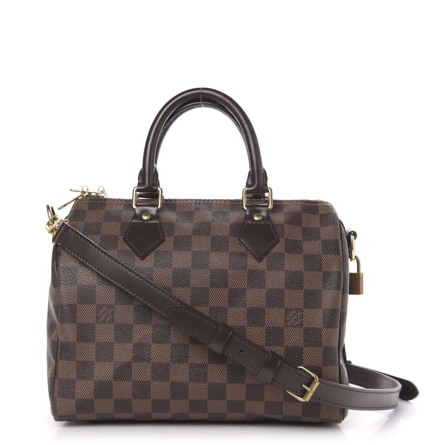 Louis Vuitton Damier Ebene Speedy Bandouliere 25 1 of 10