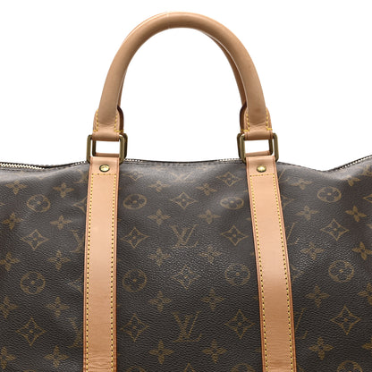 Louis Vuitton Monogram Keepall Bandouliere 55 7 of 9