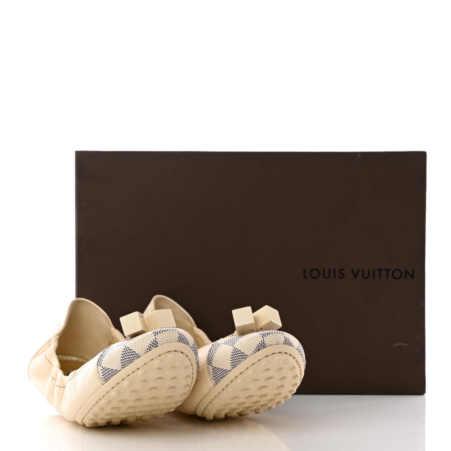 Louis Vuitton Damier Azur Lovely Ballet Flats 37.5 21 of 21