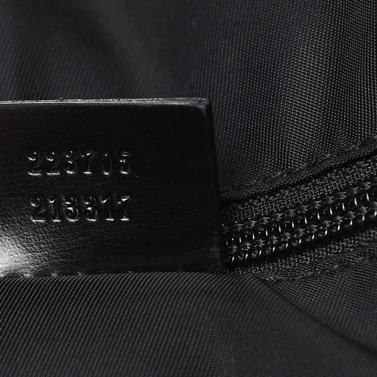 Coated Canvas Interlocking G Travel Backpack Black