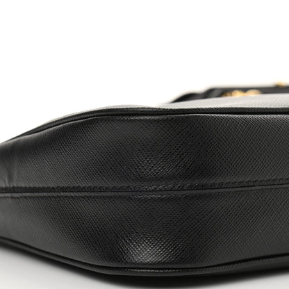 Prada Saffiano Lux Re-Edition 2005 Shoulder Bag Black 10 of 12