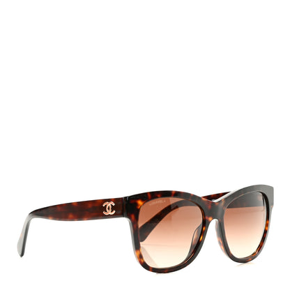 Chanel Acetate Runway Square Sunglasses 5380 Dark Tortoise 6 of 7