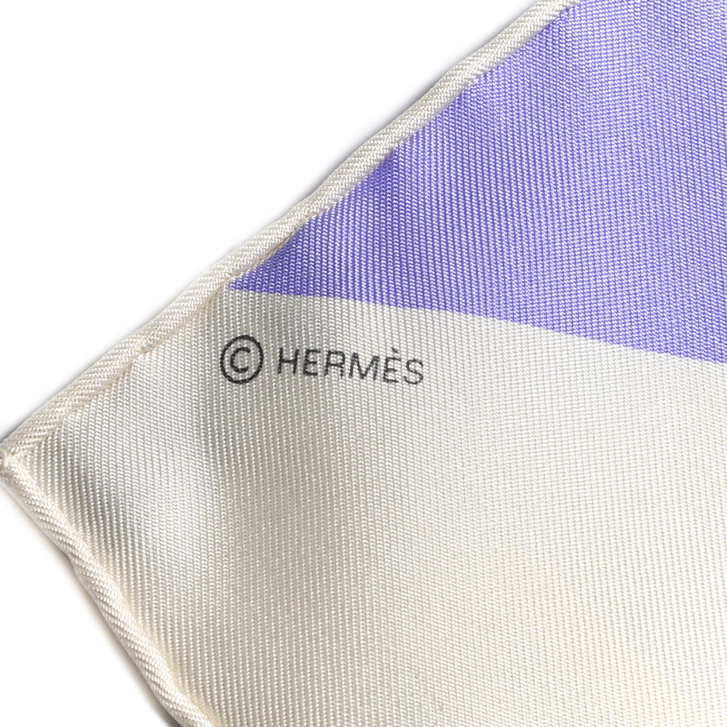Silk For The Glass House Centered Rhyme Scarf Creme Jaune Rose
