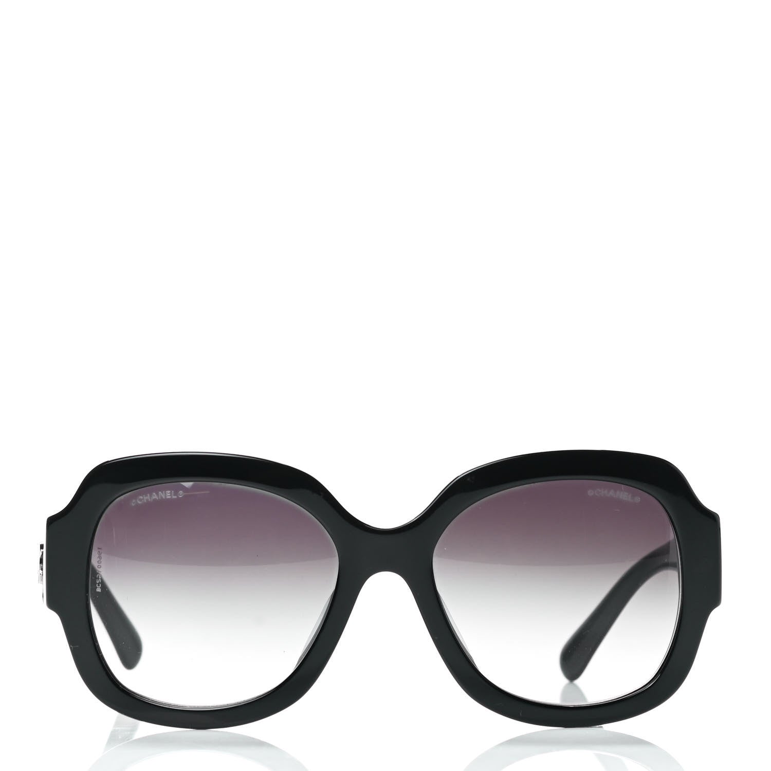 Chanel Acetate CC Sunglasses 5373 Black 2 of 6