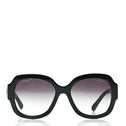 Chanel Acetate CC Sunglasses 5373 Black 2 of 6