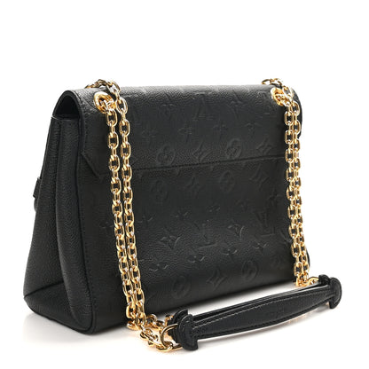 Louis Vuitton Empreinte Vavin PM Black 3 of 10