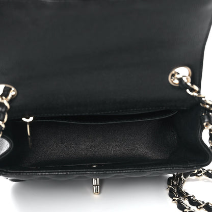 Chanel Caviar Quilted Mini Square Flap Black 5 of 13