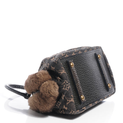 Louis Vuitton Monogram Denim Chinchilla Demi Lune 4 of 7