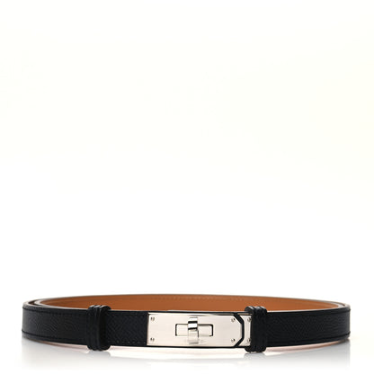 Hermes Epsom Kelly Belt Black 1 of 4