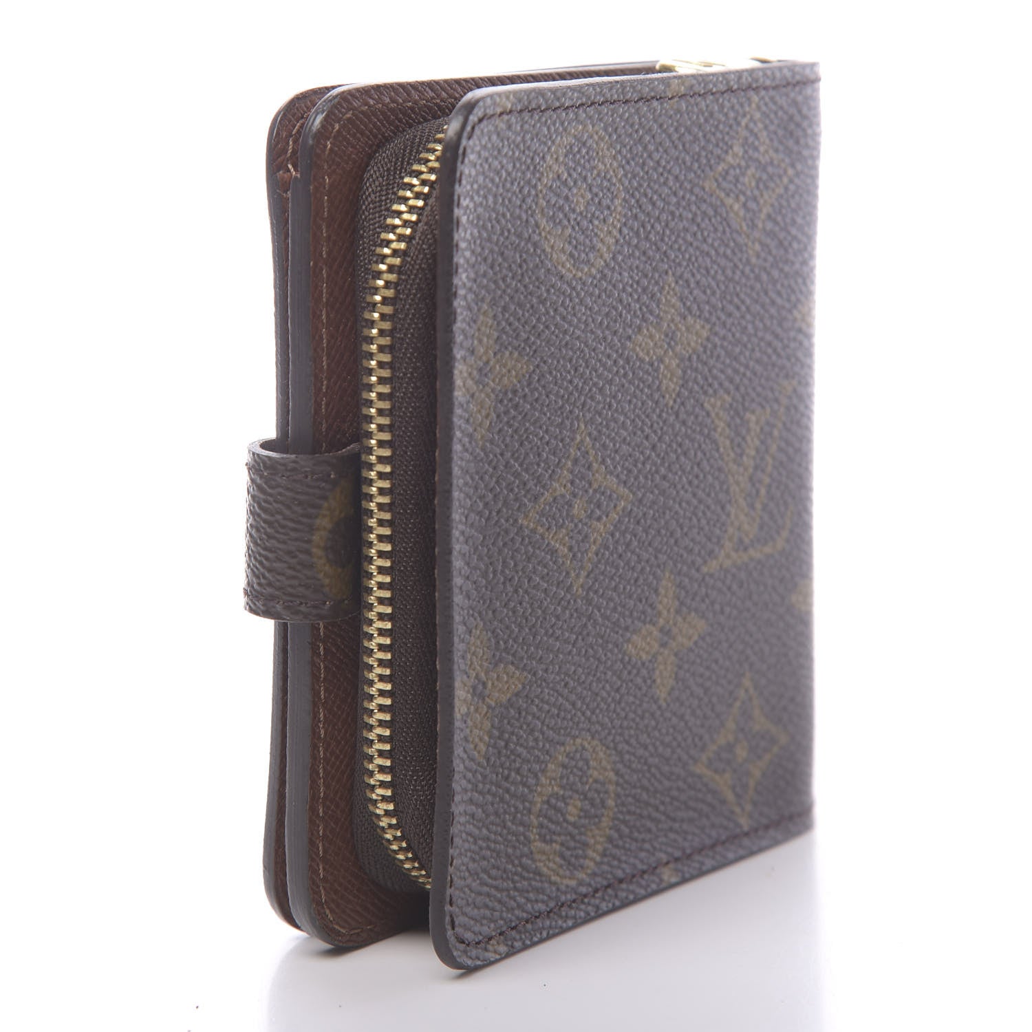 Louis Vuitton Monogram Compact Zippe Zipped Wallet 3 of 7