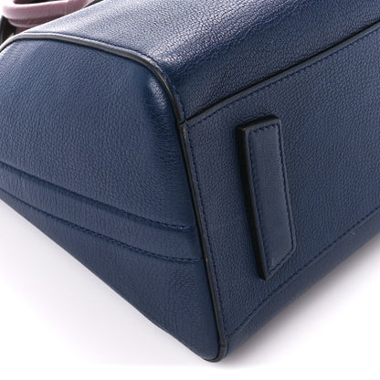 Givenchy Sugar Goatskin Mini Tri-Color Antigona Navy Burgundy Black 9 of 10